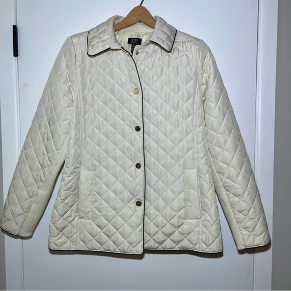 Jones New York Women's Jacket Size Medium Ivory Cream - Picture 1 of 7